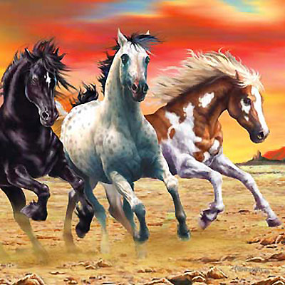 Bilder online kaufen Fantastic Pferde Poster und Pictures |