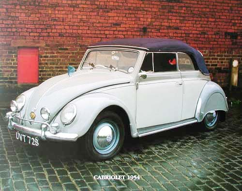 VW Cabriolet 1954