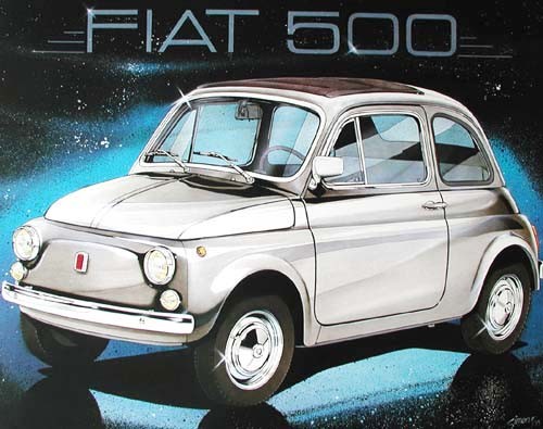 Fiat 500 by Simons